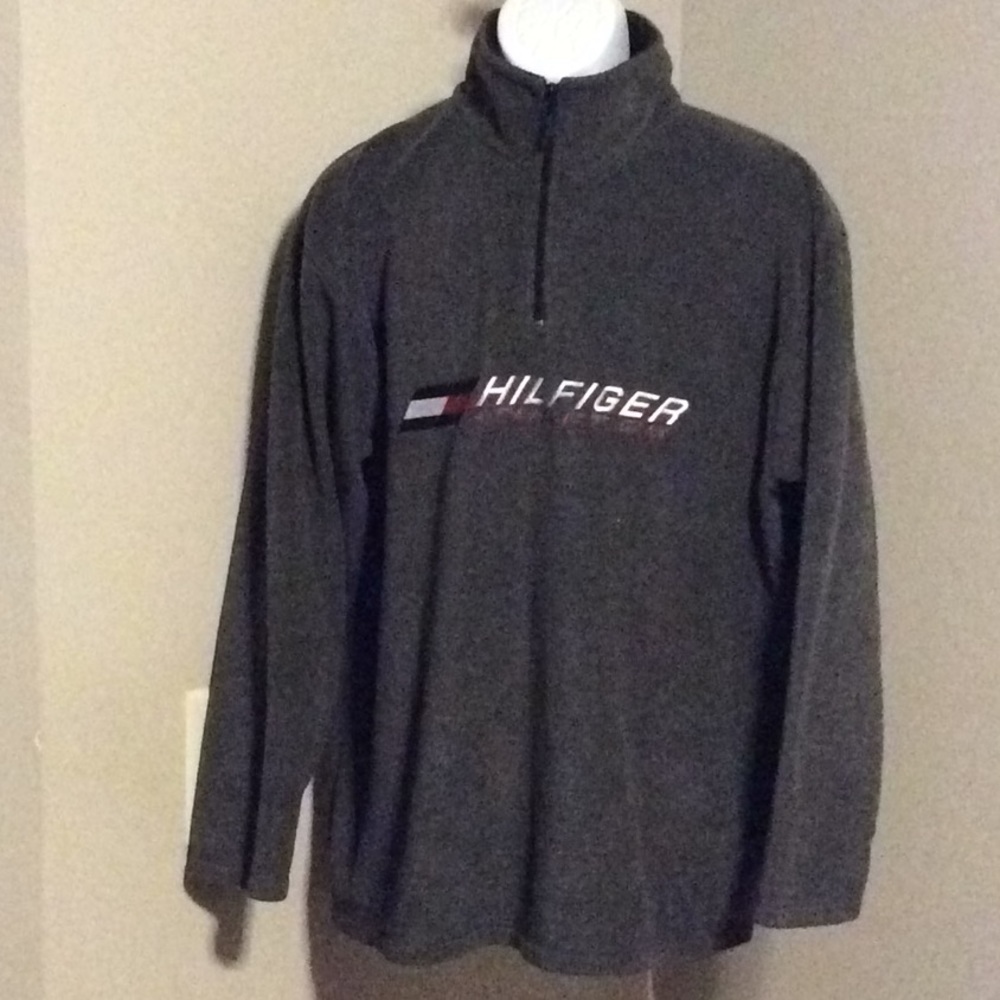 VTG Hilfiger Athletics Half Zip Pullover Medium